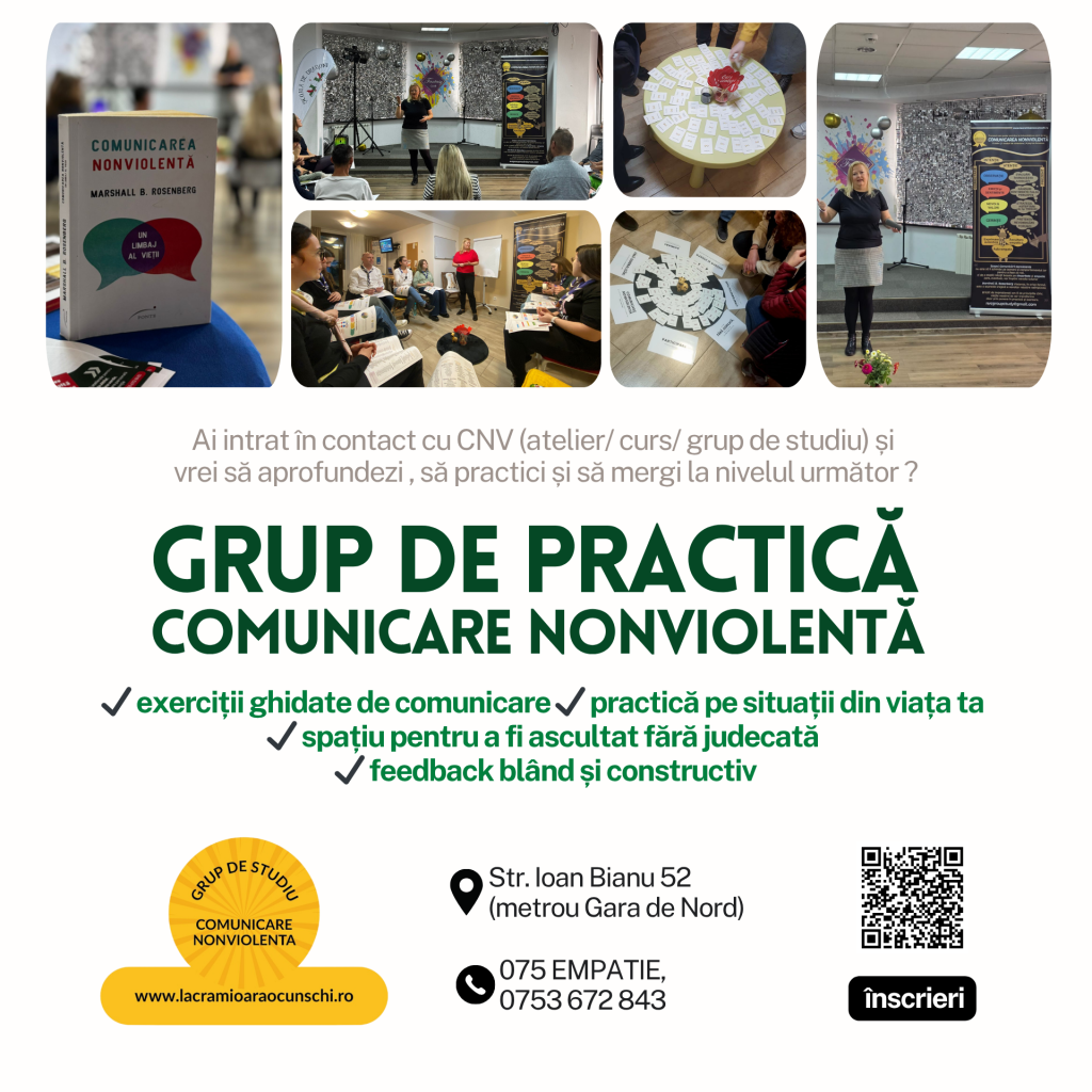 Grup de practică Comunicare Nonviolentă