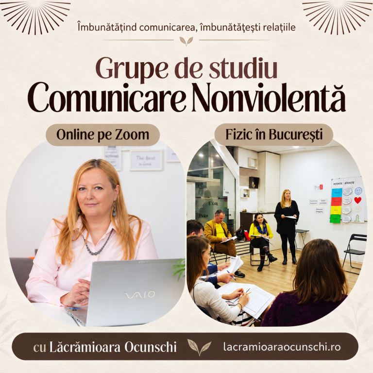Grup de studiu – Comunicare Nonviolentă